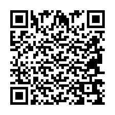 Código QR para número de teléfono +2694769553