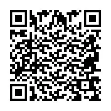 Código QR para número de telefone +2694769557