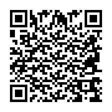 QR-code voor telefoonnummer +2694769603