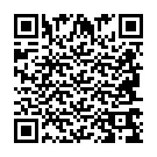 QR код за телефонен номер +2694769606