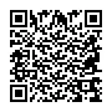 Código QR para número de telefone +2694769607