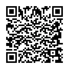 Código QR para número de telefone +2694769614