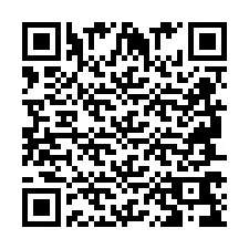 QR Code pour le numéro de téléphone +2694769618