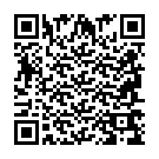 Codice QR per il numero di telefono +2694769625