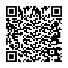 QR-koodi puhelinnumerolle +2694769643