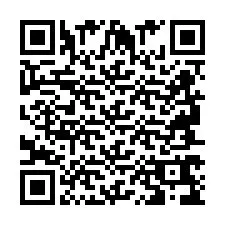 Codice QR per il numero di telefono +2694769648