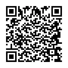 Código QR para número de telefone +2694769656