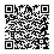 Codice QR per il numero di telefono +2694769661