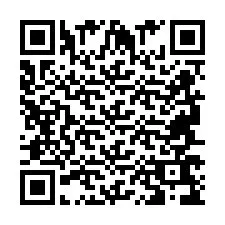 Codice QR per il numero di telefono +2694769677