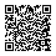 QR-koodi puhelinnumerolle +2694769694