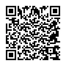 QR-koodi puhelinnumerolle +2694769707