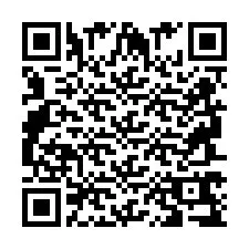 QR Code สำหรับหมายเลขโทรศัพท์ +2694769741