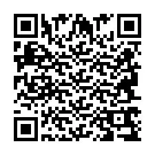 Codice QR per il numero di telefono +2694769742