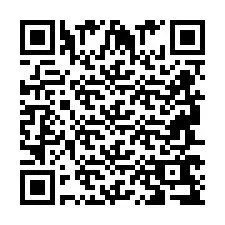 QR-code voor telefoonnummer +2694769765