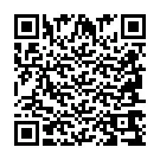 Código QR para número de teléfono +2694769788