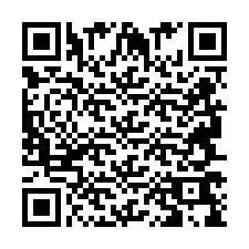 QR-koodi puhelinnumerolle +2694769832