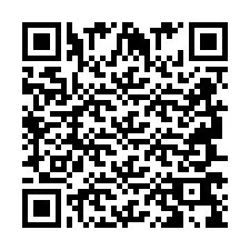 QR Code pour le numéro de téléphone +2694769834