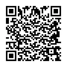 Código QR para número de telefone +2694769846