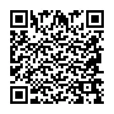 Codice QR per il numero di telefono +2694769869