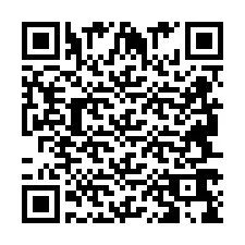 QR-код для номера телефона +2694769892