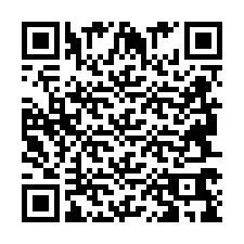 QR-koodi puhelinnumerolle +2694769902