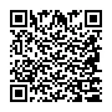 QR-koodi puhelinnumerolle +2694770366