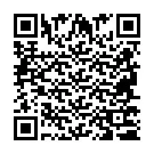 Codice QR per il numero di telefono +2694770367