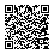 QR-код для номера телефона +2694770403