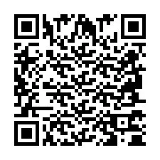 Codice QR per il numero di telefono +2694770408