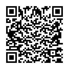 Código QR para número de telefone +2694770509