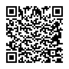 QR-code voor telefoonnummer +2694770513