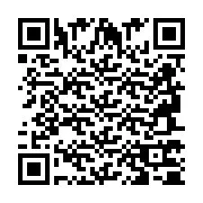 QR Code pour le numéro de téléphone +2694770540