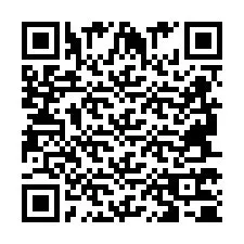 QR kód a telefonszámhoz +2694770543