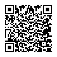 QR-код для номера телефона +2694770557