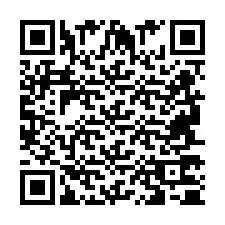 Código QR para número de teléfono +2694770597