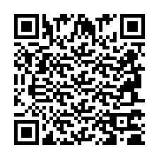 QR kód a telefonszámhoz +2694770600