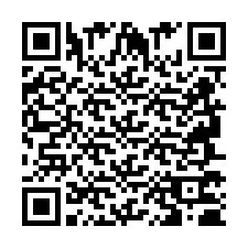 QR Code pour le numéro de téléphone +2694770624