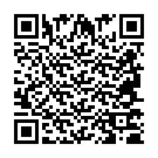 Código QR para número de telefone +2694770633