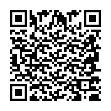 Código QR para número de teléfono +2694770638