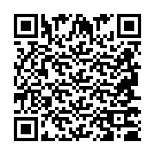 QR Code pour le numéro de téléphone +2694770639