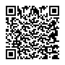 QR Code pour le numéro de téléphone +2694770642