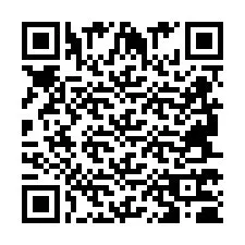 QR-код для номера телефона +2694770643