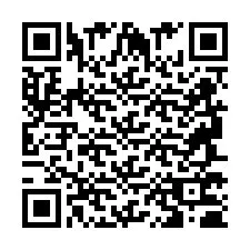 Código QR para número de telefone +2694770661