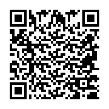 QR-код для номера телефона +2694770667