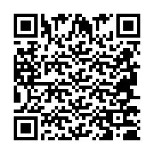 QR Code for Phone number +2694770673