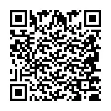 QR-koodi puhelinnumerolle +2694770676