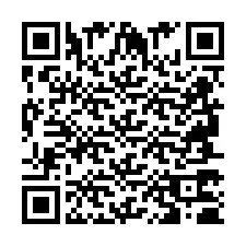 Código QR para número de teléfono +2694770688