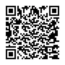 QR-koodi puhelinnumerolle +2694770703