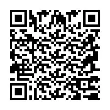 Código QR para número de telefone +2694770711