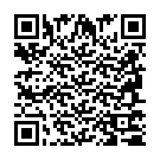 Código QR para número de telefone +2694770720